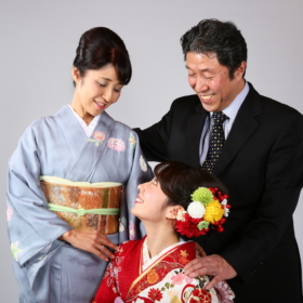 20th family ceremony furisode nara ikoma obi kimono yamaguchi