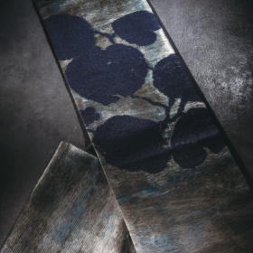 誉田屋源兵衛 藍染 古箔 袋帯 | 帯ときもの やまぐち 洗練された上質
