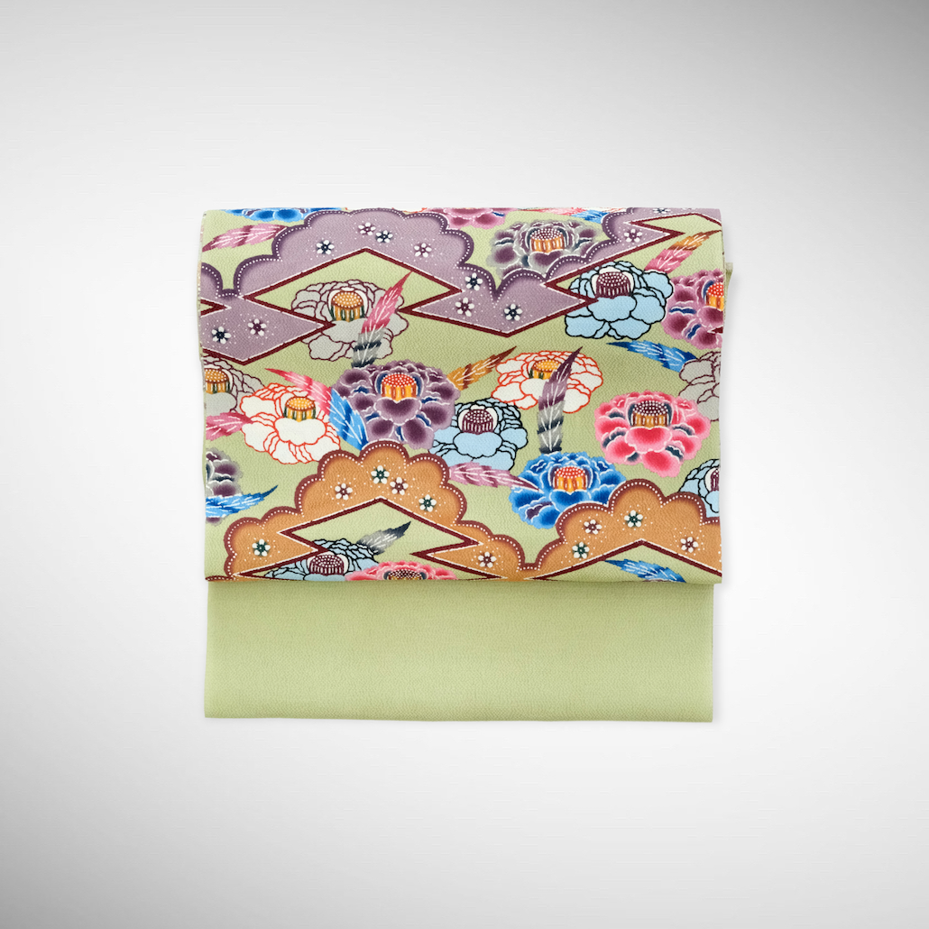 平和屋本店□極上 希少 玉那覇清 清布びんがた 琉球紅型 琉藍 九寸  