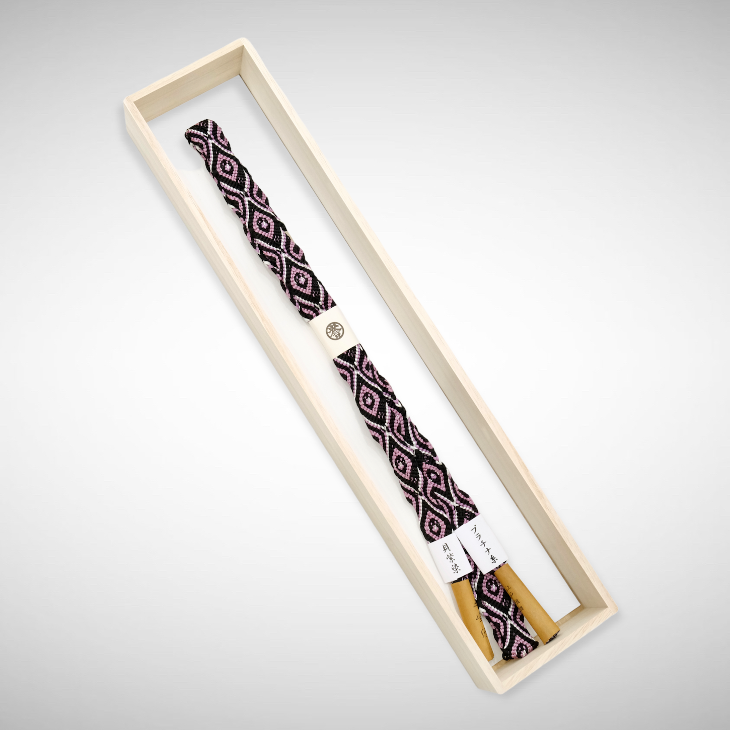 誉田屋源兵衛 五嶋紐 帯締め 紫唐組 | 帯ときもの やまぐち 洗練された  