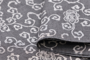 竺仙　浴衣　綿紬地　反物価格　48,400円（税込）　奈良　生駒　帯ときもの やまぐち