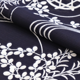 竺仙　浴衣　綿絽地染　反物価格　52,800円（税込）　奈良　生駒　帯ときもの やまぐち