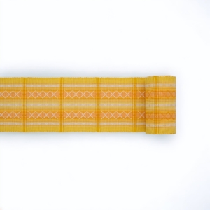 首里花織　綿　ており　四寸　半幅帯　伝統的工芸品　安里美里　奈良　生駒　帯ときもの やまぐち